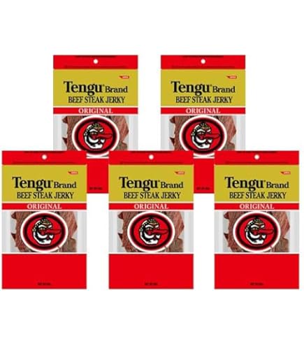 Amazon | テング ビーフジャーキー ホットフレーバー 93g×5袋